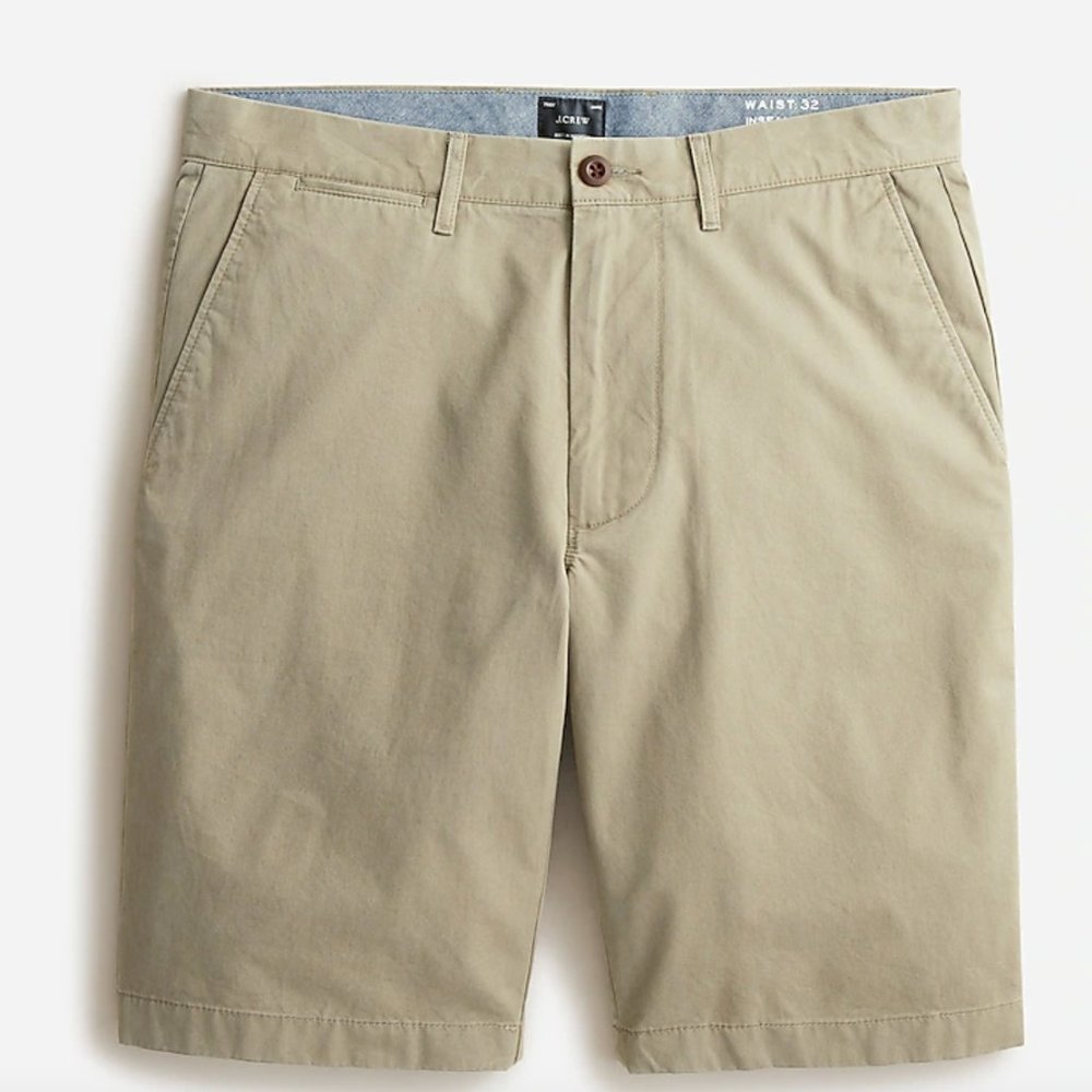 Men's J. Crew - 10.5" Stretch Chino Short - new with tags